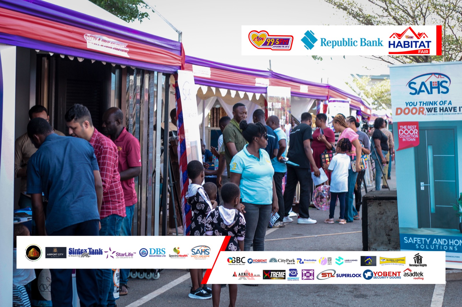 Luv FM-Republic Bank Habitat Fair excites exhibitors and patrons - Vimarsana News