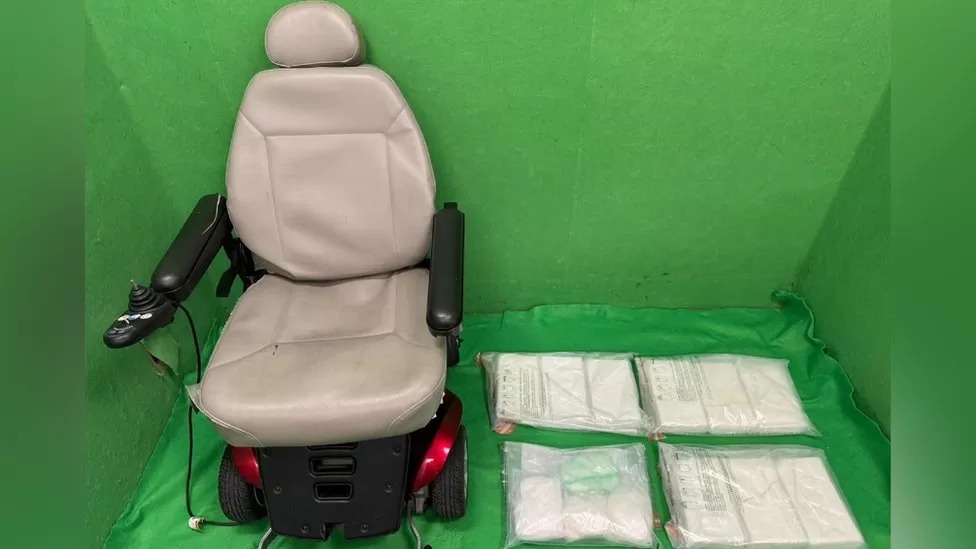 Hong Kong: 11kg of suspected cocaine found in motorised wheelchair 2 WhatsApp Image 2023 10 16 at 01.44.59