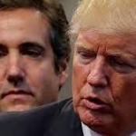 Michael Cohen: Trump comes face to face with arch-foe in court