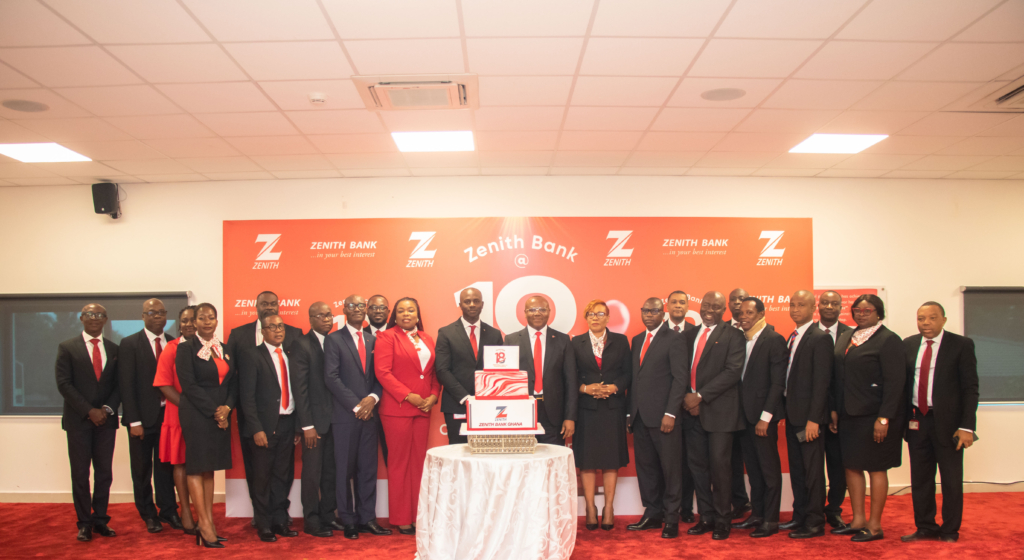 ZENITH BANK @ 18 1