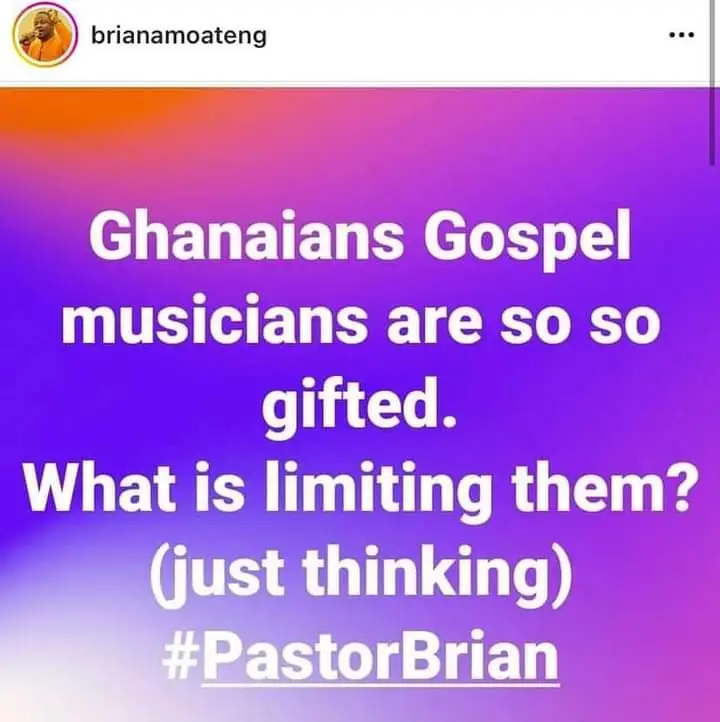 I don’t care if I am sabotaged by fellow Ghanaian gospel musicians – Sonnie Badu