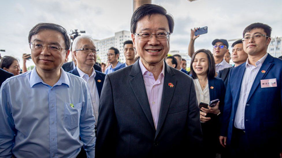 BYD founder Wang Chuanfu at his Shenzhen headquarters