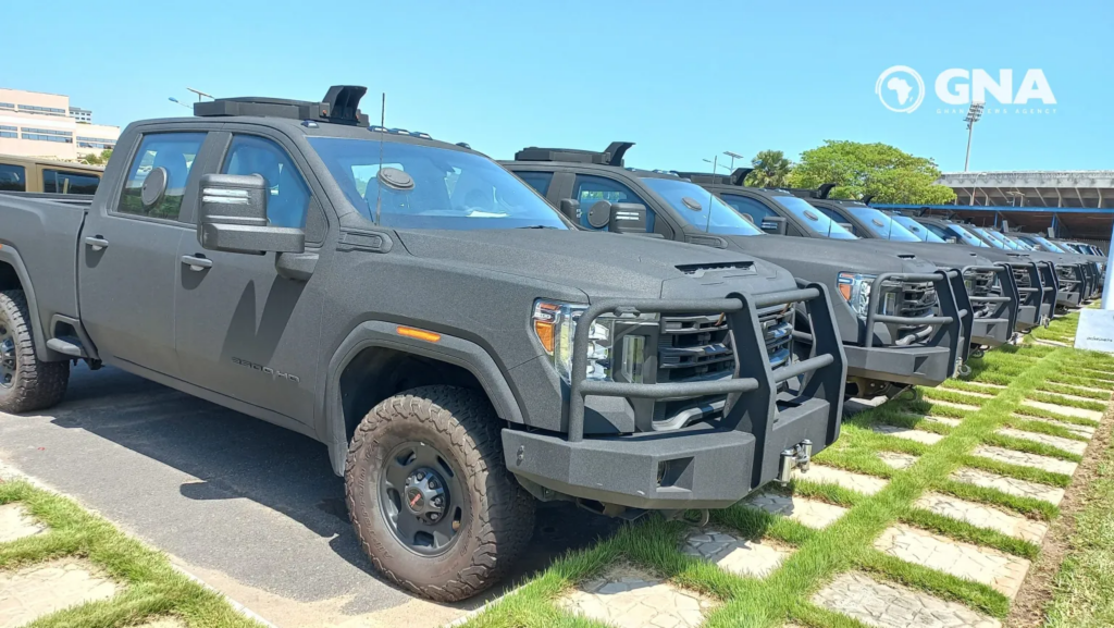 EU bolsters Ghana’s terrorism fight with 105 armoured vehicles
