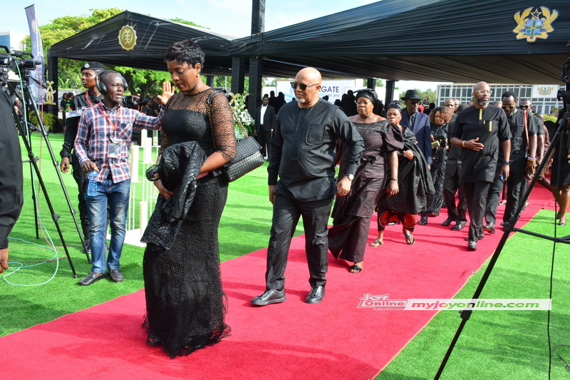 Top executives of MTN Group attend Theresa Kufuor’s funeral