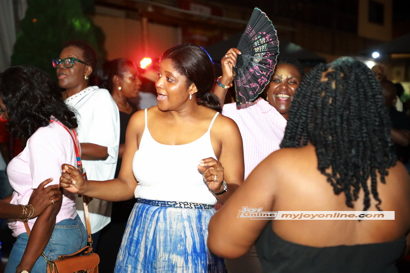 Joy FM top presenters thrill patrons at Popchain Record Night