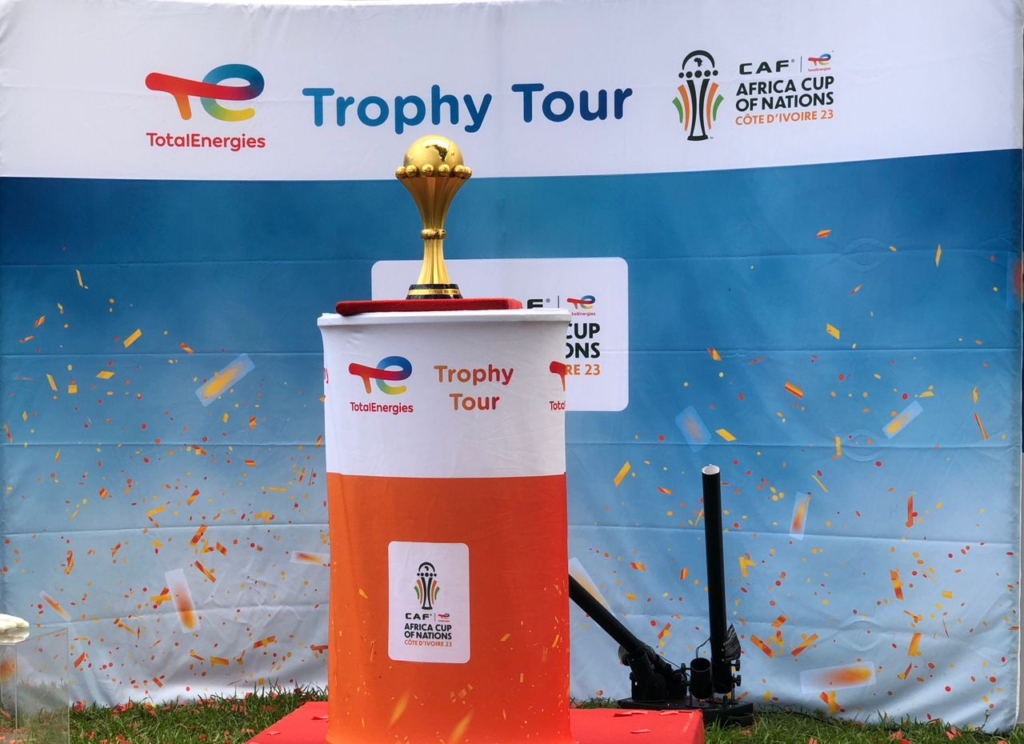 TotalEnergies, CAF unveil AFCON trophy in Ghana as part of pre-tournament activities