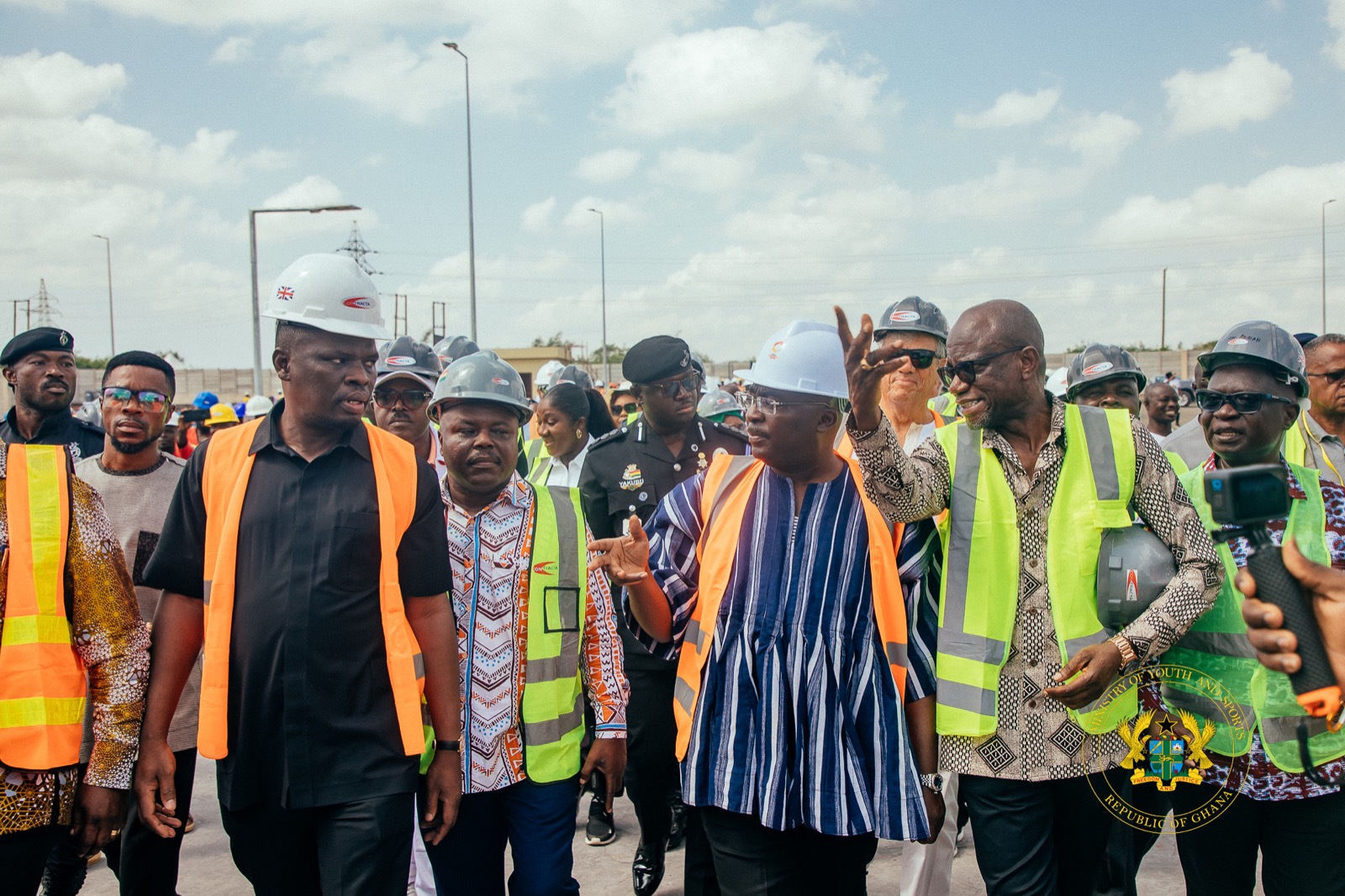 African Games 2023: Bawumia, Sports Minister tour facilities as 100-day countdown kicks in 2 Bawumia Mustapha Ussif