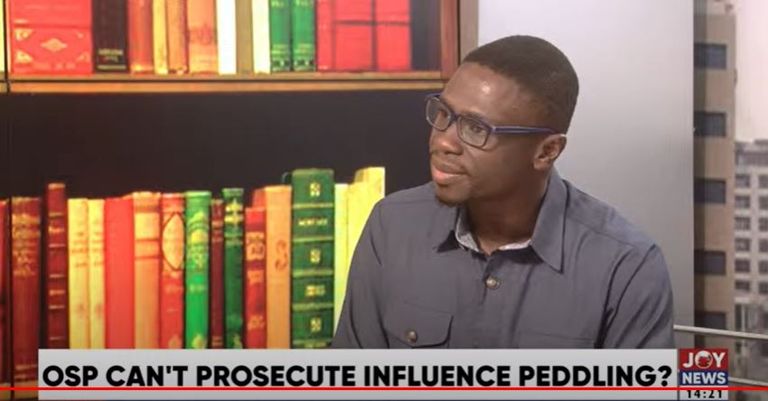 There’s no direct law to prosecute Adu Boahen for influence peddling – OSP 2 Darko