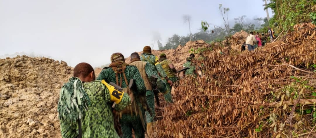 Forestry Commission arrests 10, burns 2 excavators in operation at Anwiaso East Forest Reserve