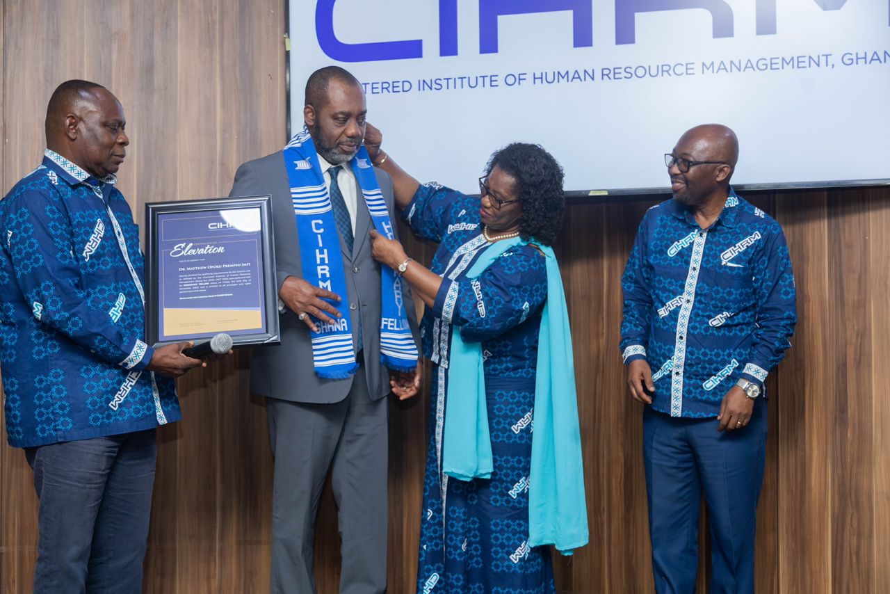CIHRM-Ghana confers fellowship on Dr Matthew Opoku Prempeh - Vimarsana News