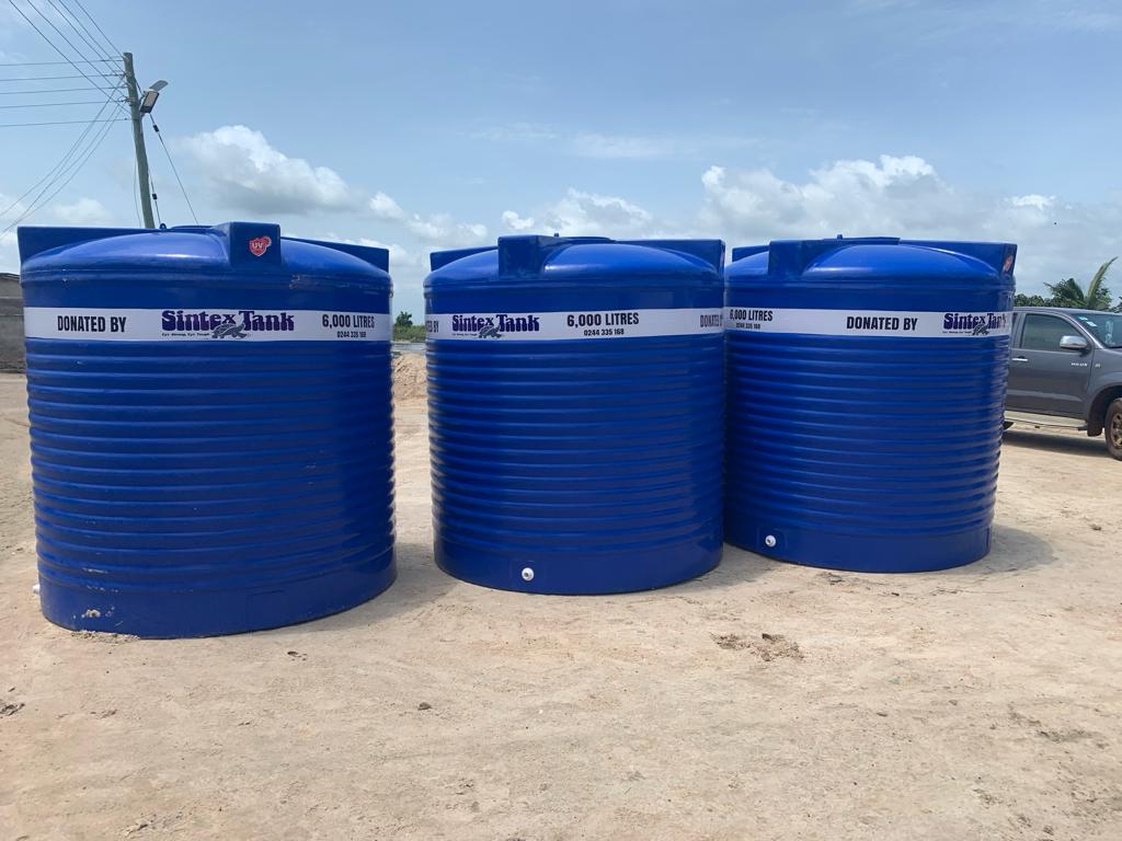 Sintex Tank donates three 6000-litre water containers to Seva after Joy Prime's report - Vimarsana News