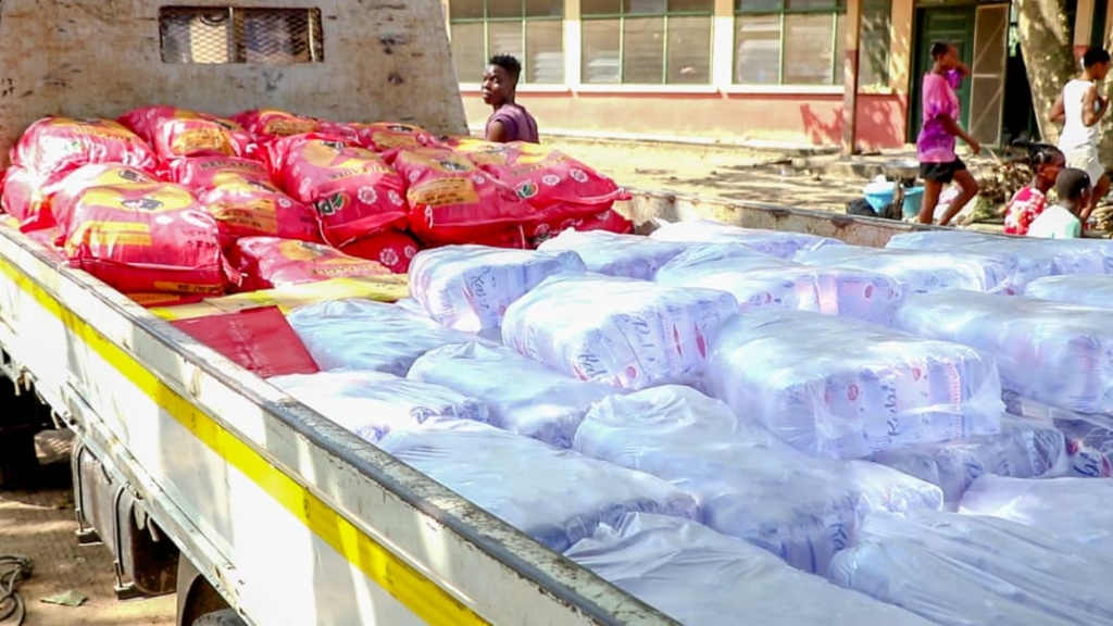 Akosombo Dam Spilage: Trade Union Congress supports flood victims in Central and North Tongu Districts