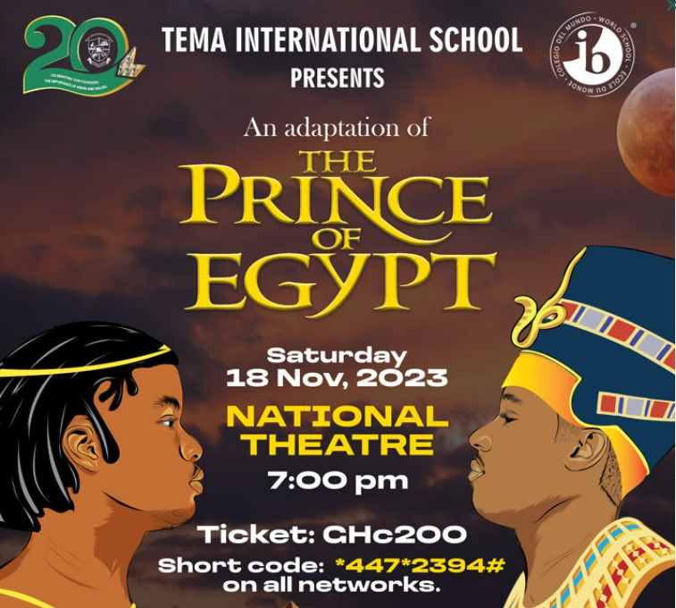Tema International School marks 20th Anniversary with “The Prince of Egypt” 2 Tema International Prince of Egypt