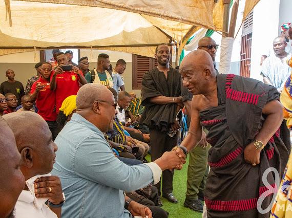 Mahama accuses NPP of driving the 'economy into a ditch'