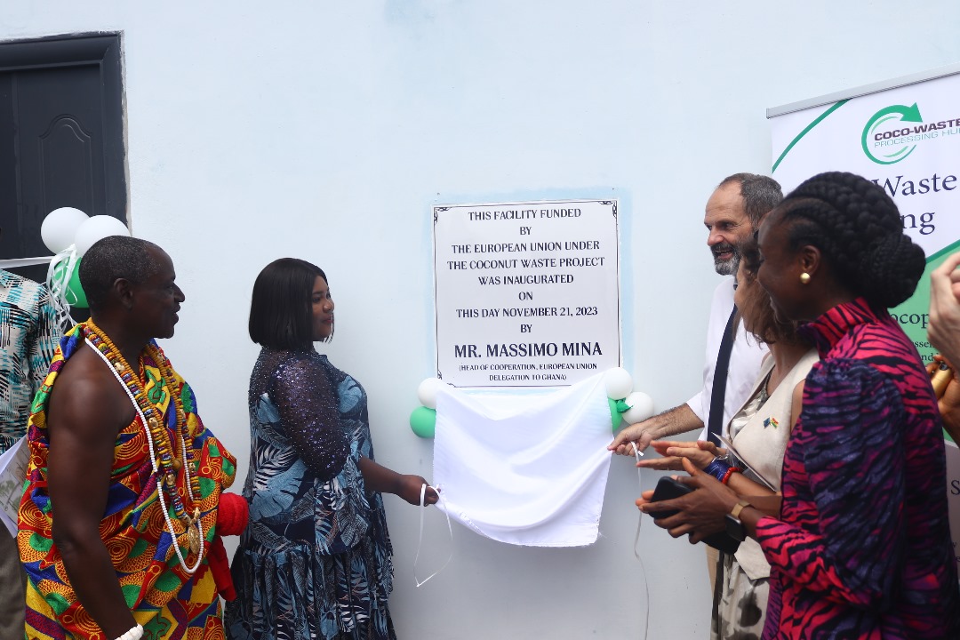 EU, CERATH Development Organization, inaugurate Coconut Waste Processing Factory - Vimarsana News
