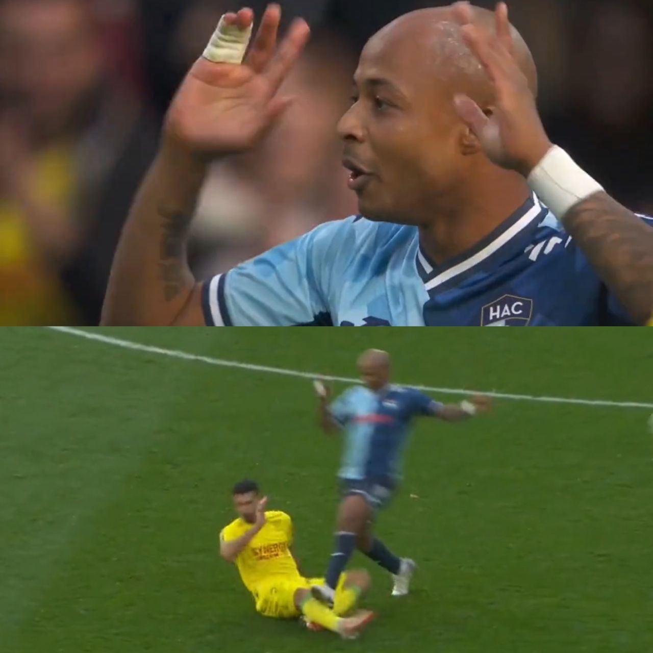 Red card on my Ligue 1 return tough to take – Andre Ayew 2 WhatsApp Image 2023 11 27 at 6.13.18 PM