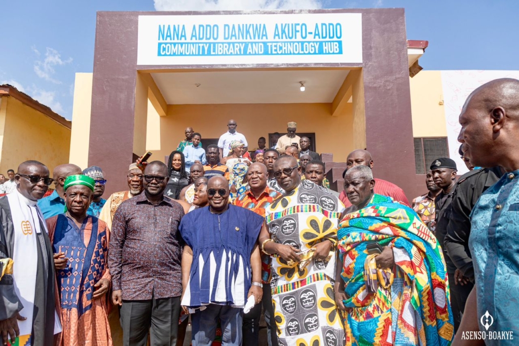 Bantama: Akufo-Addo commissions new Library and Technology Hub built by Asenso-Boakye