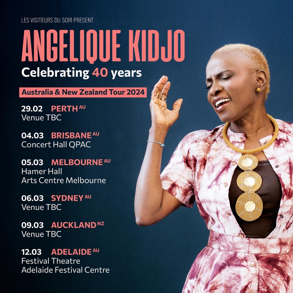 Stonebwoy joins Angelique Kidjo for her 40th-anniversary concert