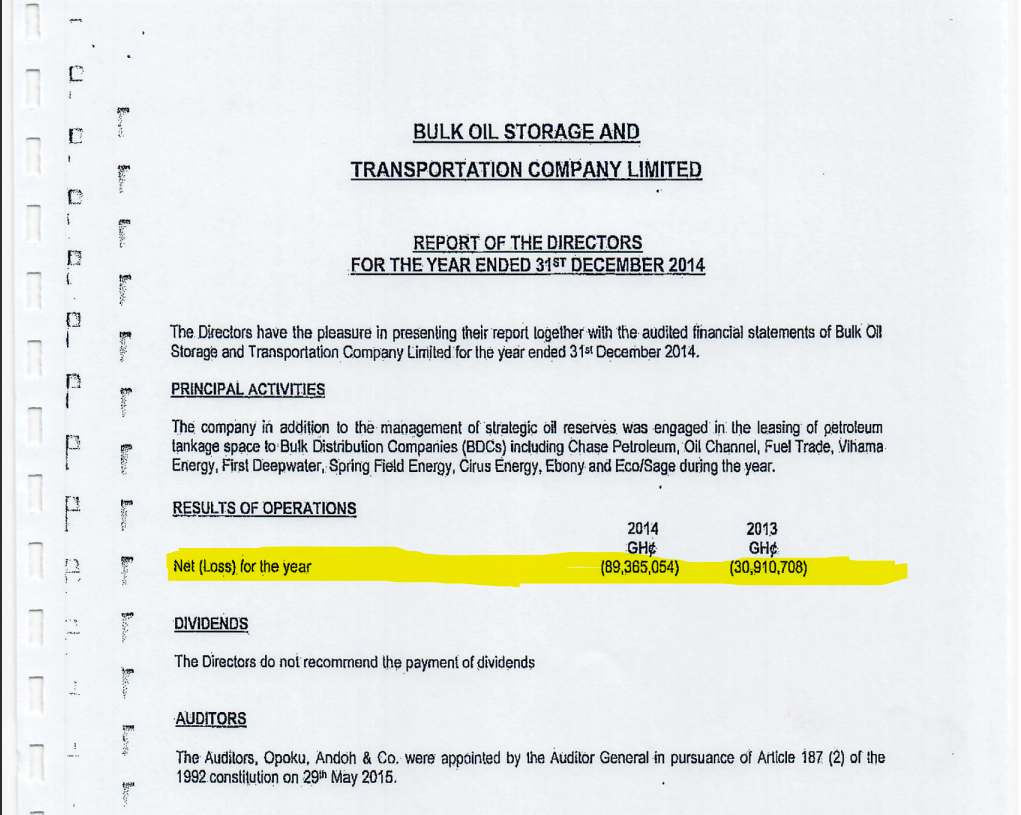 Fact-check: Did BOST make profit during Mahama's administration?