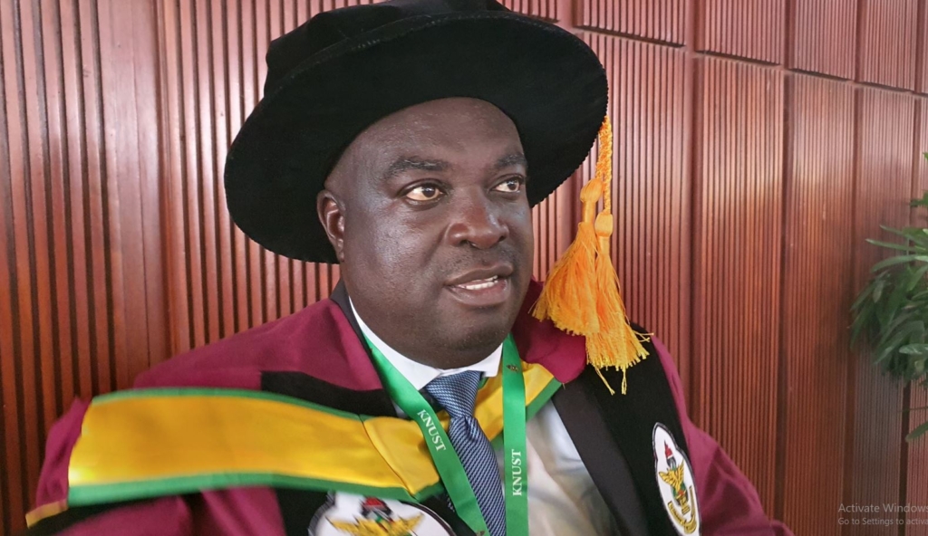 Prof. Quarm bags a doctorate in environmental science