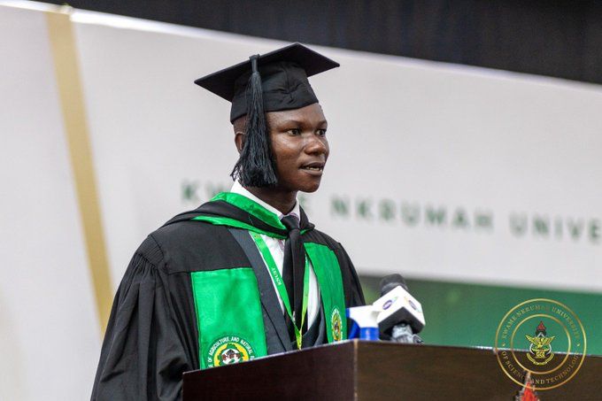 KNUST valedictorian calls for support for needy but brilliant students 2 vale