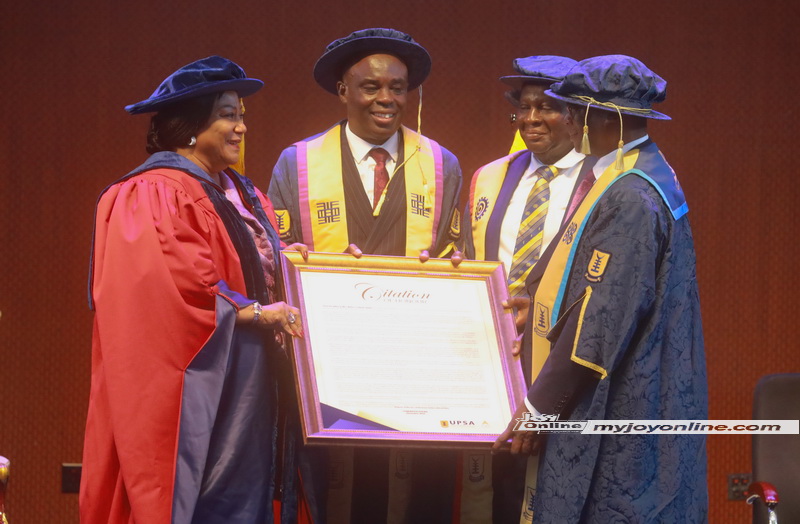 Photos: UPSA honours 3 top Ghanaian women