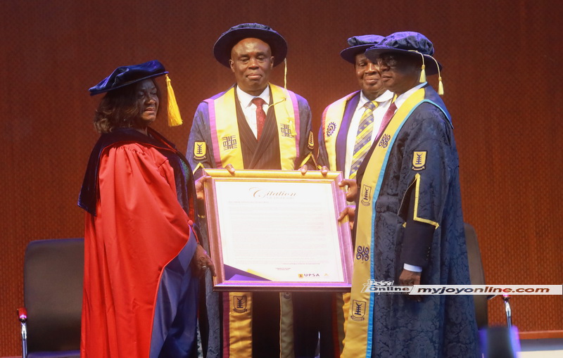 Photos: UPSA honours 3 top Ghanaian women