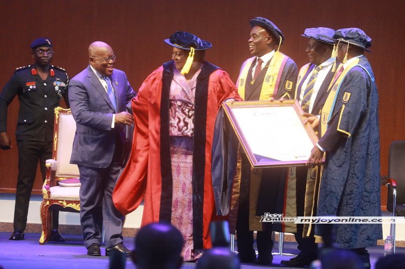 Photos: UPSA honours 3 top Ghanaian women