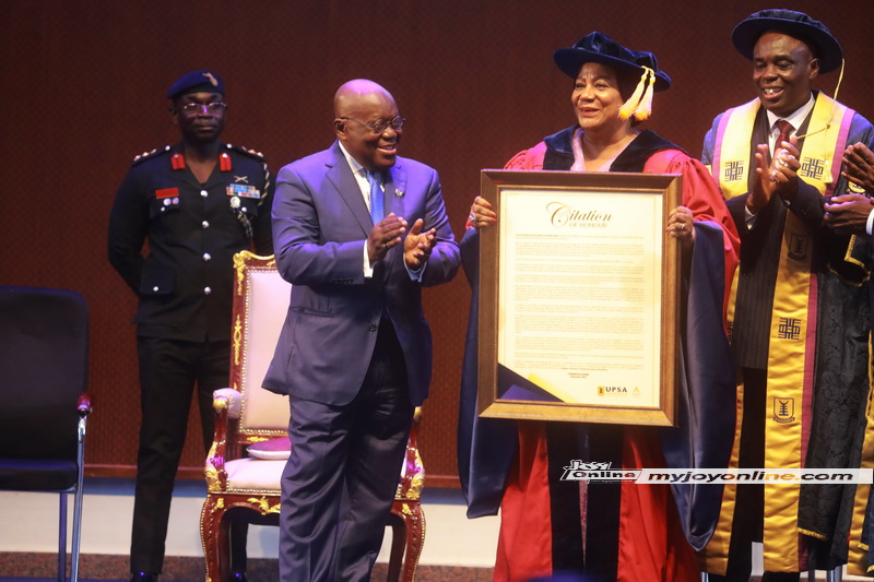 Photos: UPSA honours 3 top Ghanaian women