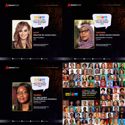 Tanzania President, Namibia Prime Minister and Merck Foundation Chief Executive Office named amongst 100 Most Influential African Women 2023 2 418 OjnwGu