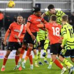 Rice snatches Arsenal win in seven-goal Luton thriller Arsenal have won eight points from losing positions in the Premier League this season