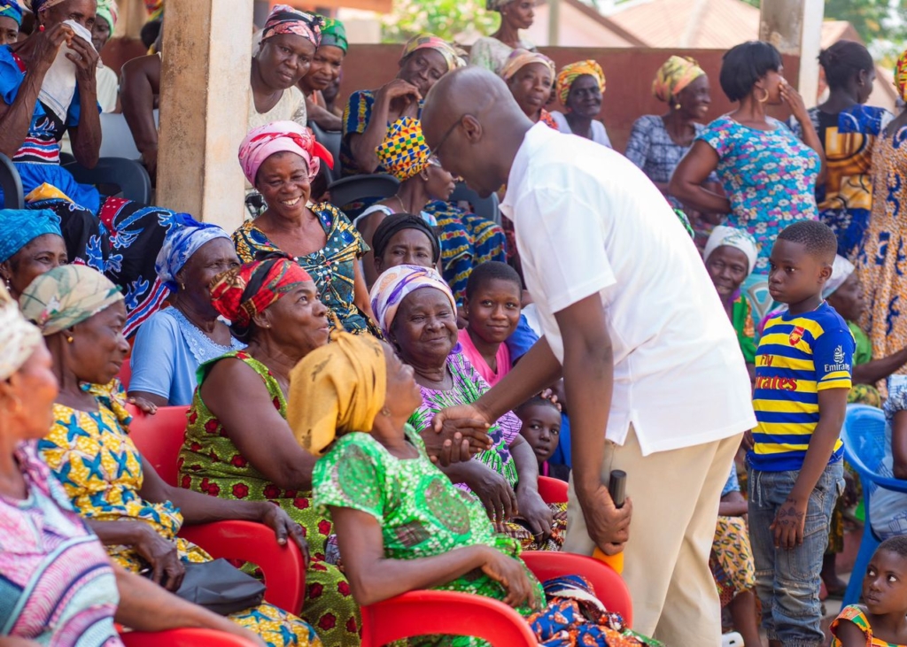 Ato Forson celebrates Christmas holidays with Ajumako Enyan Essiam constituents