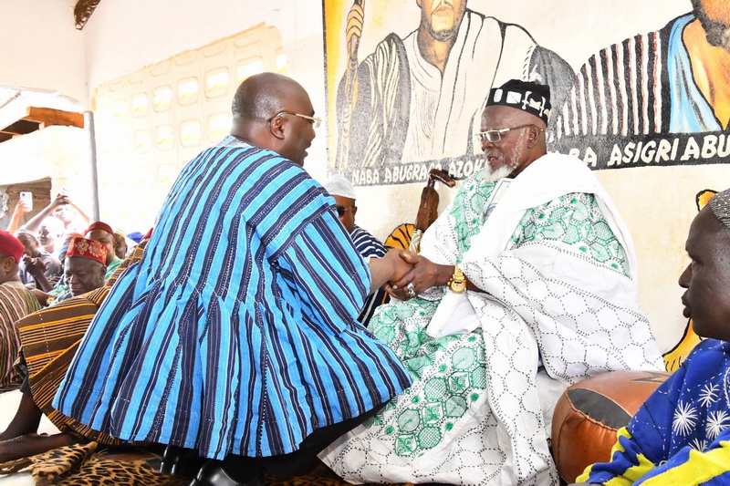 You have always maintained our cordial relationship like a son - Bawku Naba to Bawumia - Vimarsana News