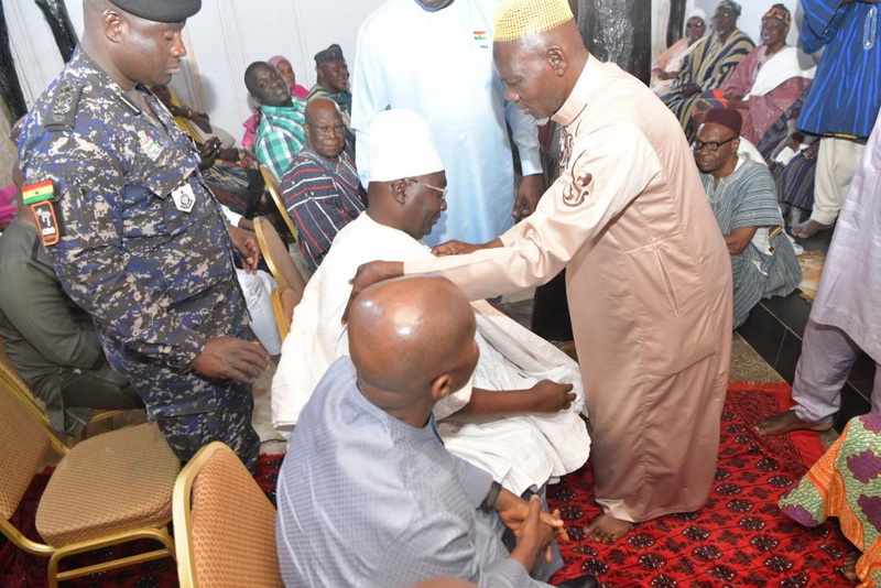 Wa Na installs Dr. Bawumia as 'Meyiri ' - Builder of the House - Vimarsana News