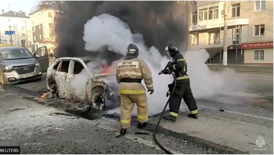 Ukraine war: Kremlin says 20 dead after attack on Russian city 2 Capture 40