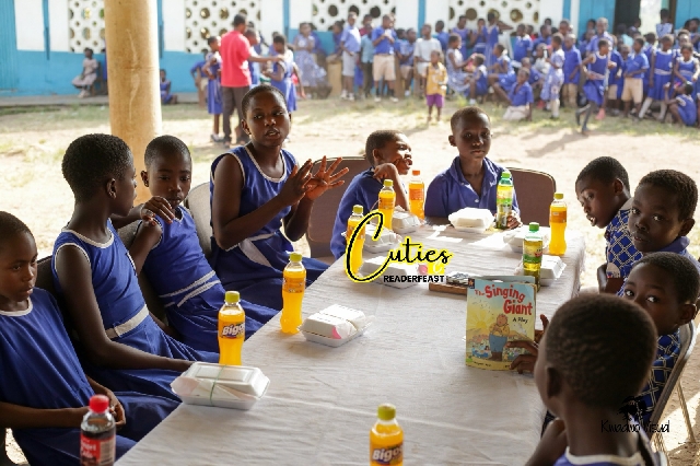 Cuties Readerfeast Foundation promotes reading, fetes pupils of Berekuso Prim Schools