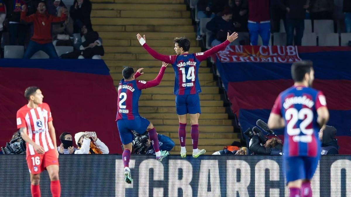 Joao Felix helps Barcelona beat parent club Atletico Madrid 2 Felix Joao