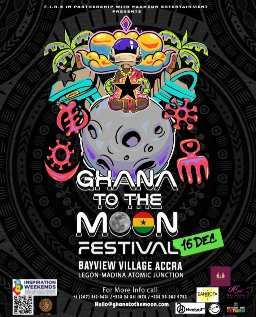 Ghana to the moon