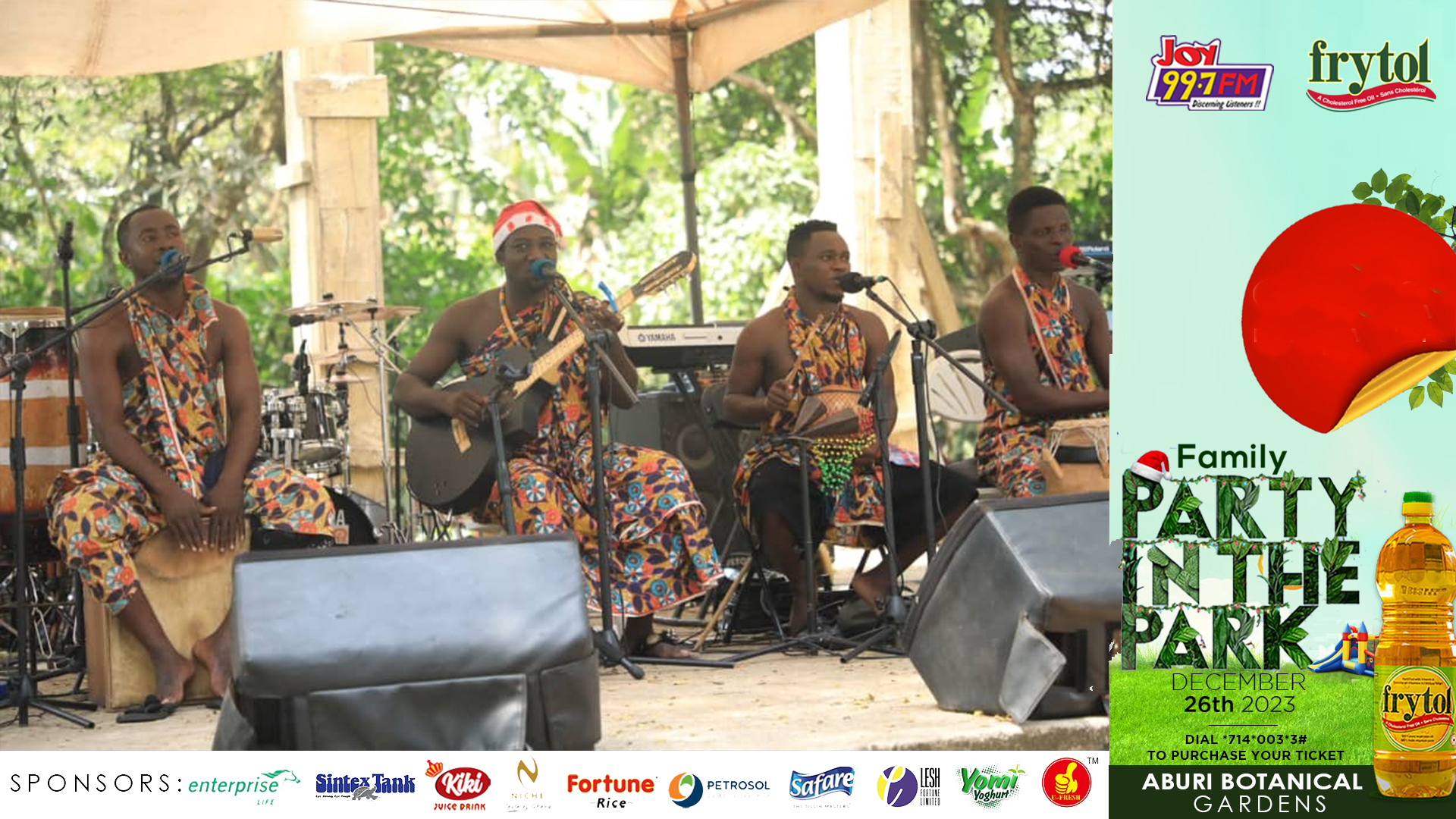 Joy FM Family Party in the Park: Kwan Pa gets patrons dancing, debating over nursery rhymes - Vimarsana News