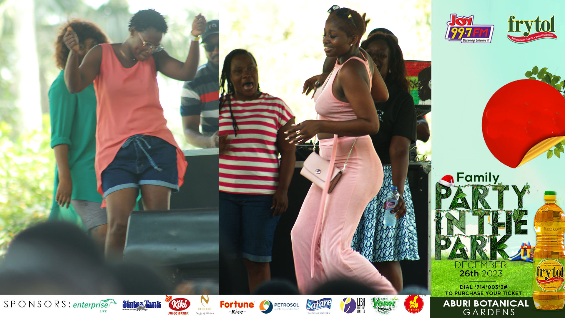 Dance: Petra beats them all at Joy FM Family Party in the Park - Vimarsana News