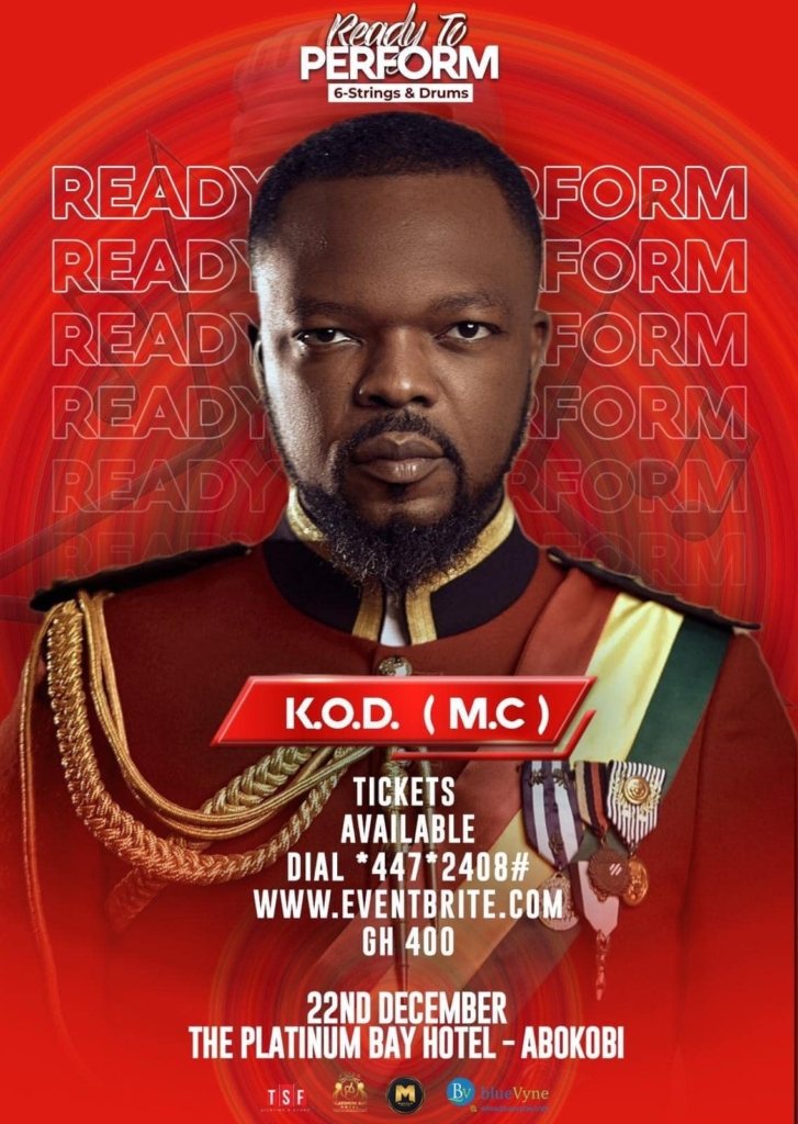 KOD named MC for '6-Strings & Drums' concert on December 22