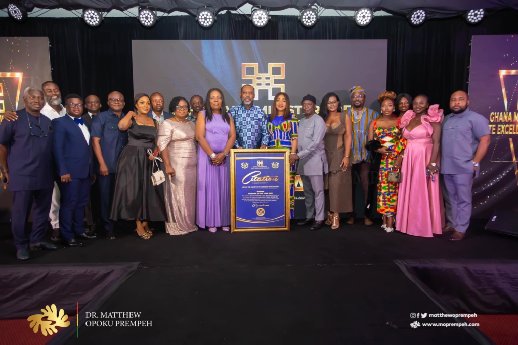 NAPO wins Minister of the Year 2023 at 5th Ghana Ministers of State Excellence Honours