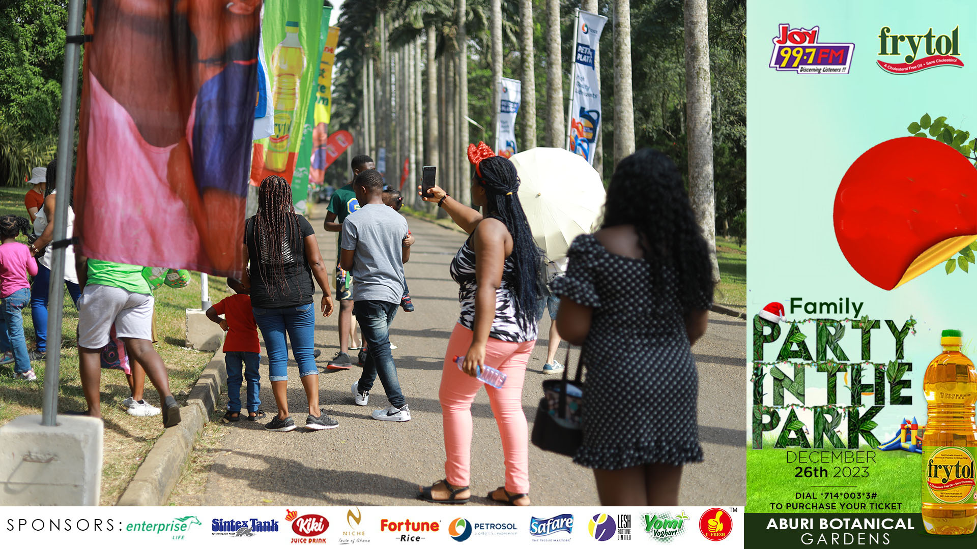 Joy FM Family Party in the Park: Fun at the Aburi Botanical Gardens ...