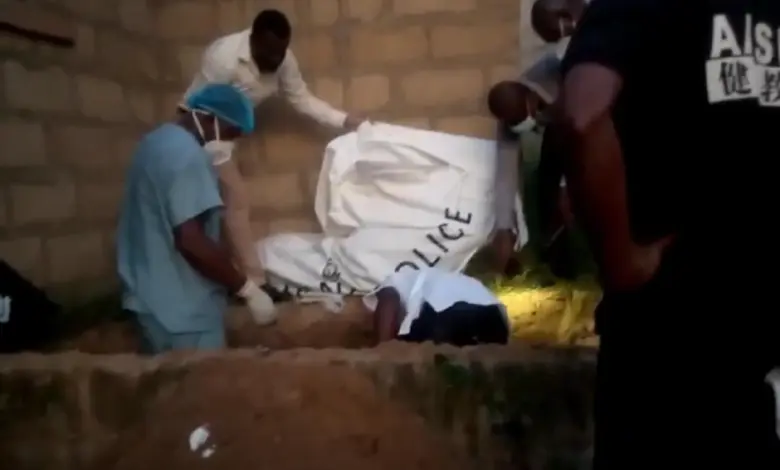 Police exhume body of woman killed by son over GH¢500 2 Police