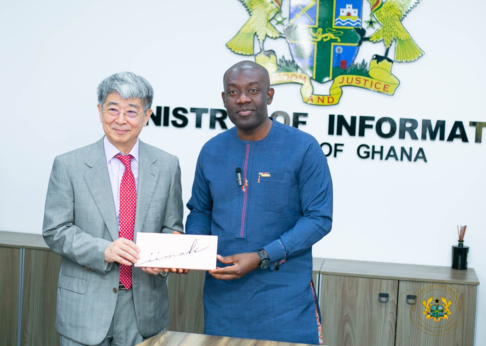 Ghana, Korea agreed to work towards fighting misinformation 2 Social Collaboration Misinformation8