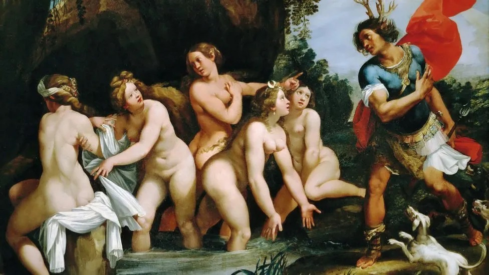The painting by Giuseppe Cesari was put before pupils in the first year of high school
