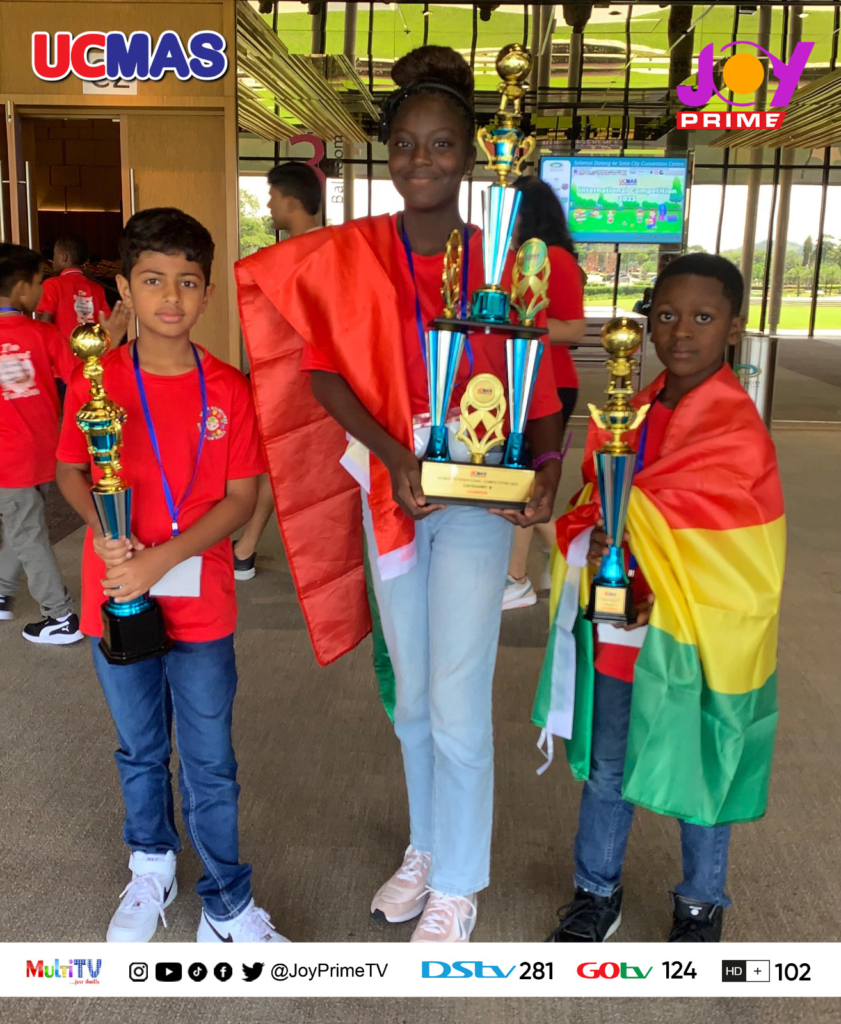 Ghana wins four awards at 2023 UCMAS International Competition in Malaysia 24 UCMAS GHANA JOY PRIME 2