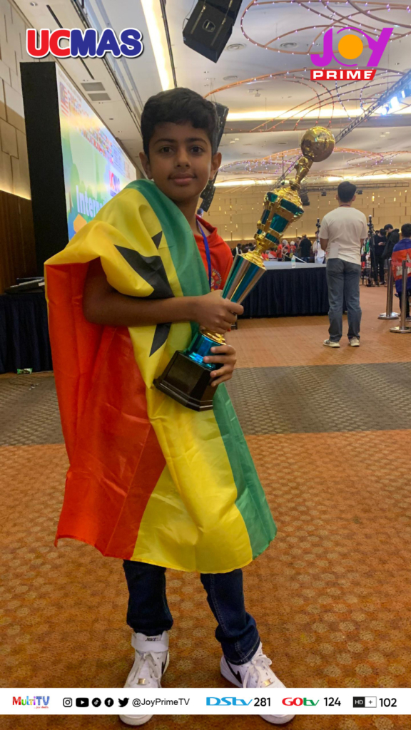 Ghana wins four awards at 2023 UCMAS International Competition in Malaysia 16 UCMAS GHANA JOY PRIME 7