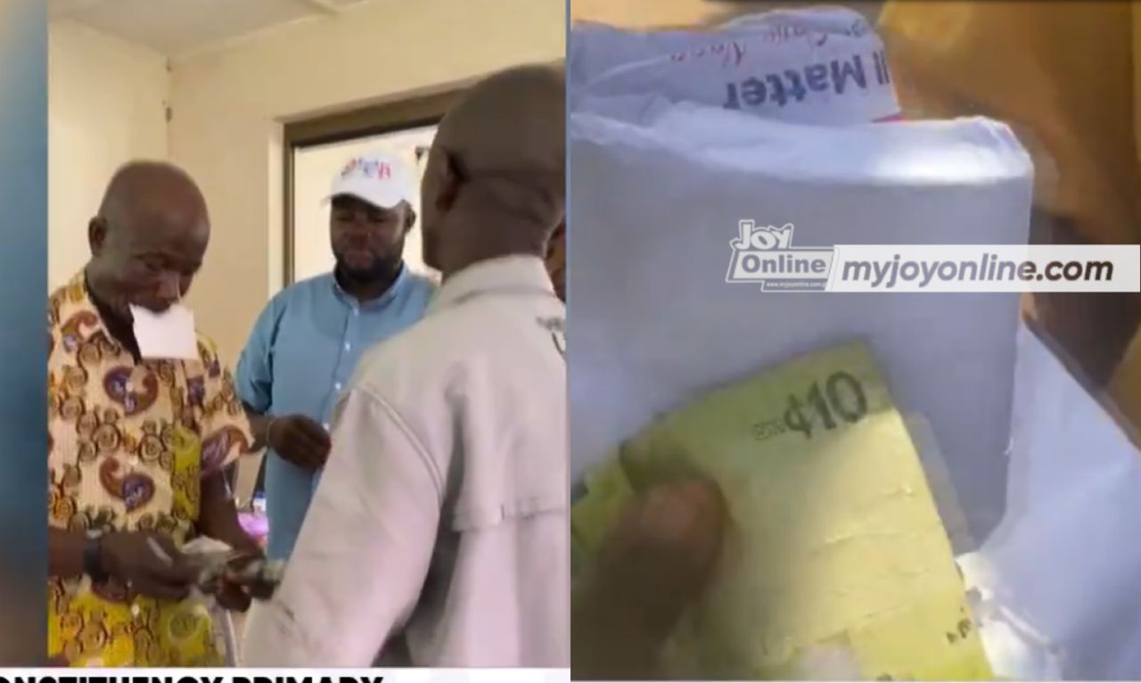 Delegates flaunt cash received for votes in NPP orphan constituency primaries 2 WhatsApp Image 2023 12 02 at 13.02.04