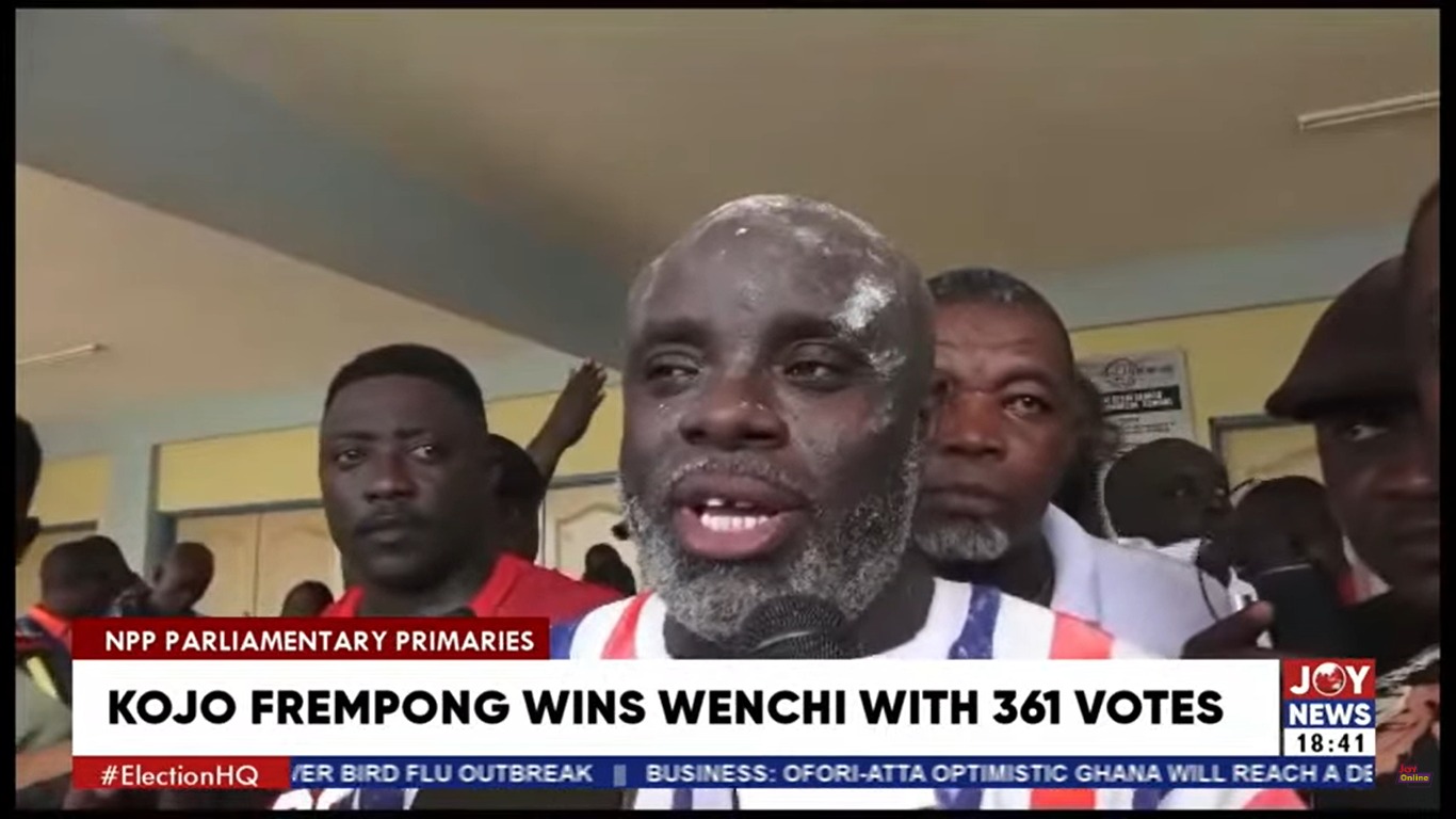 Kojo Frempong emerges victorious in NPP parliamentary elections in Wenchi 2 WhatsApp Image 2023 12 02 at 20.26.46
